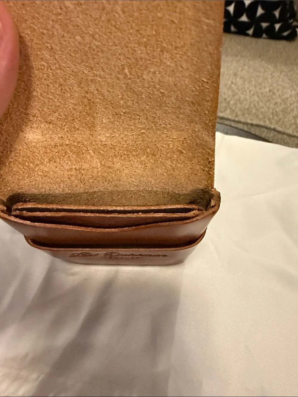 Brown Leather Men’s Wallet - Classic Bifold